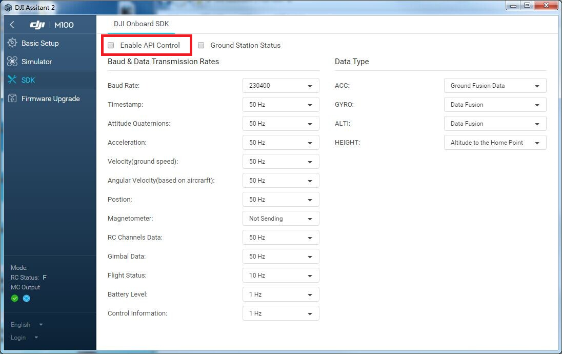 - DJI Onboard SDK Documentation